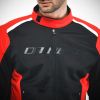 Dainese HYDRAFLUX 2 AIR D-DRY letní bunda červená/bílá vel.52